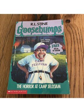 Vintage 1995 Goosebumps The Horror At Camp Jellyjam